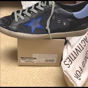 Super star black golden goose